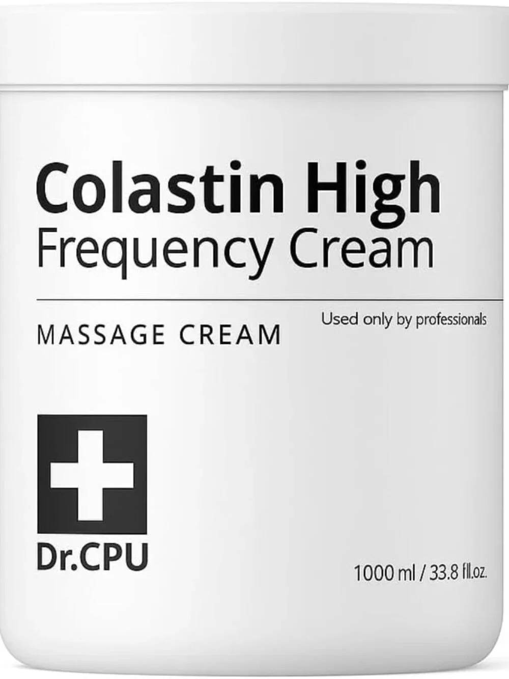 Dr. CPU Collastin High Frequency Cream 1000ml – Professional RF Massage Cream